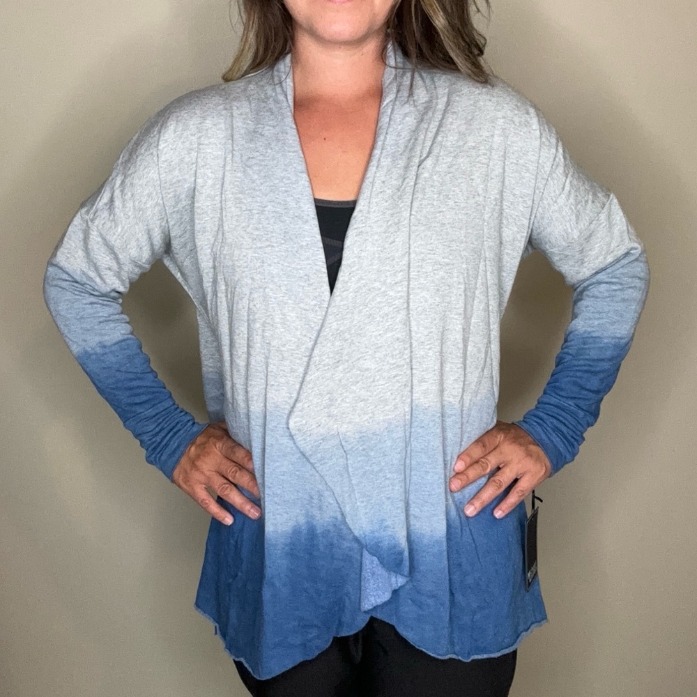Michael Lauren Watts Long Sleeve Dropped Shoulder Cardigan